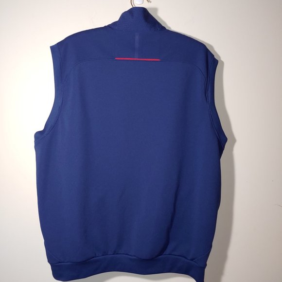 Bobby Jones X-H2O Performance Knitwear Golf Athletic Full Zipper Vest Size XL - Picture 2 of 6